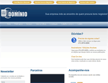 Tablet Screenshot of editoradominio.com.br